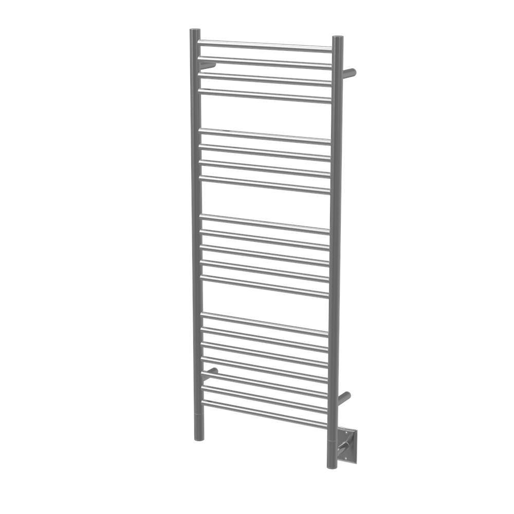 Amba Products Canada Jeeves Model D Straight 20 Bar Hardwired Towel Warmer in Brushed