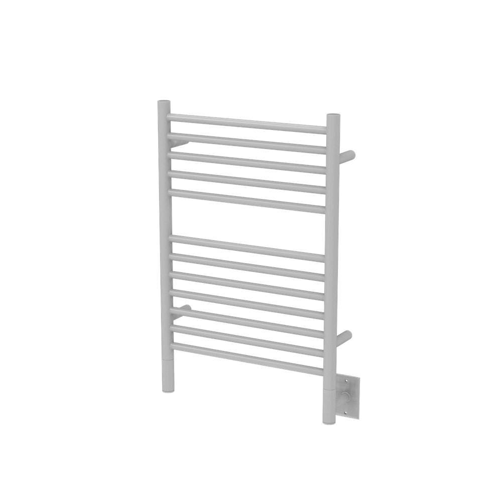 Amba Products Canada Jeeves Model E Straight 12 Bar Hardwired Towel Warmer in White