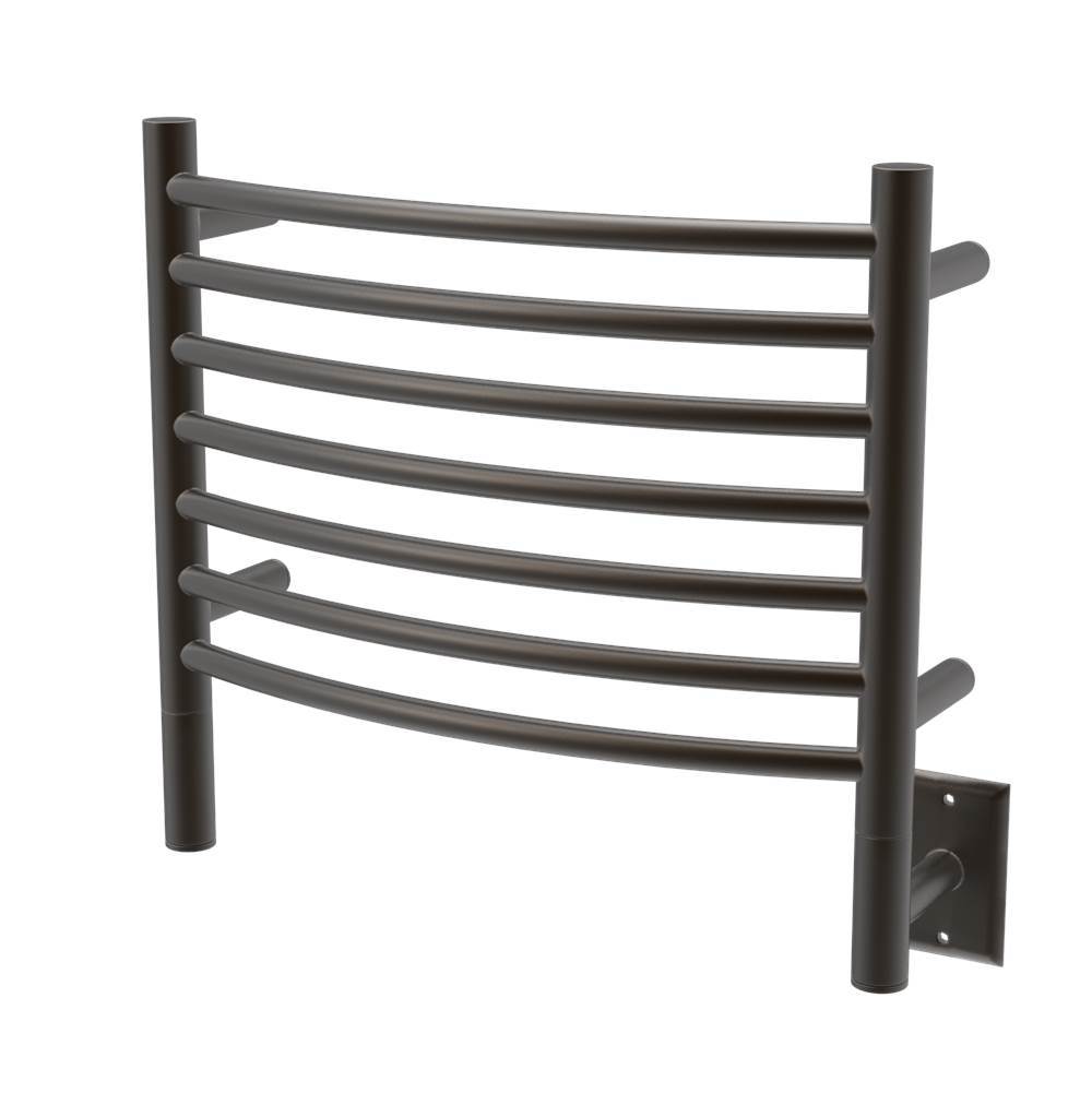 Amba Products Canada Jeeves Model H Curved 7 Bar Hardwired Towel Warmer in Oil Rubbed Bronze