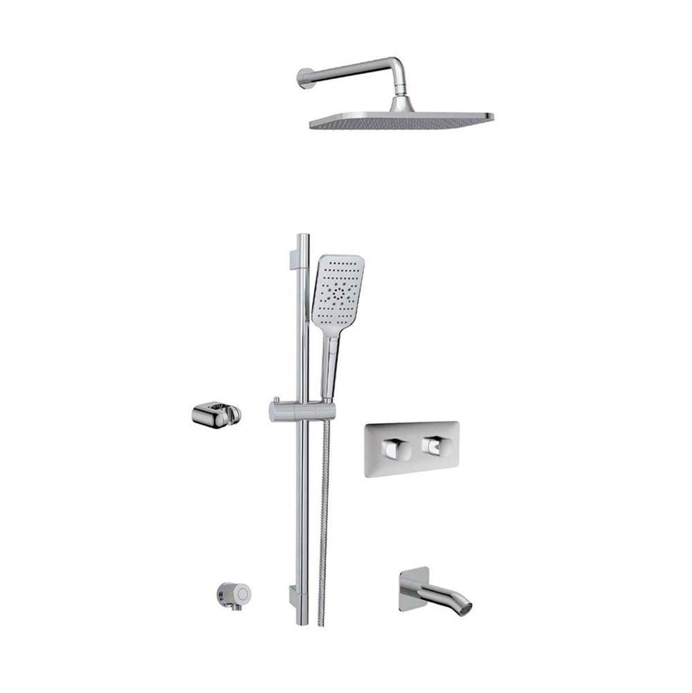Aquabrass Canada Inabox 2 Shower Faucet - 2 Way Non Shared - T12123 Valve Required