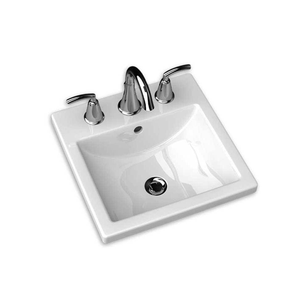 American Standard Canada Studio Carre® Drop-In Sink With Center Hole Only
