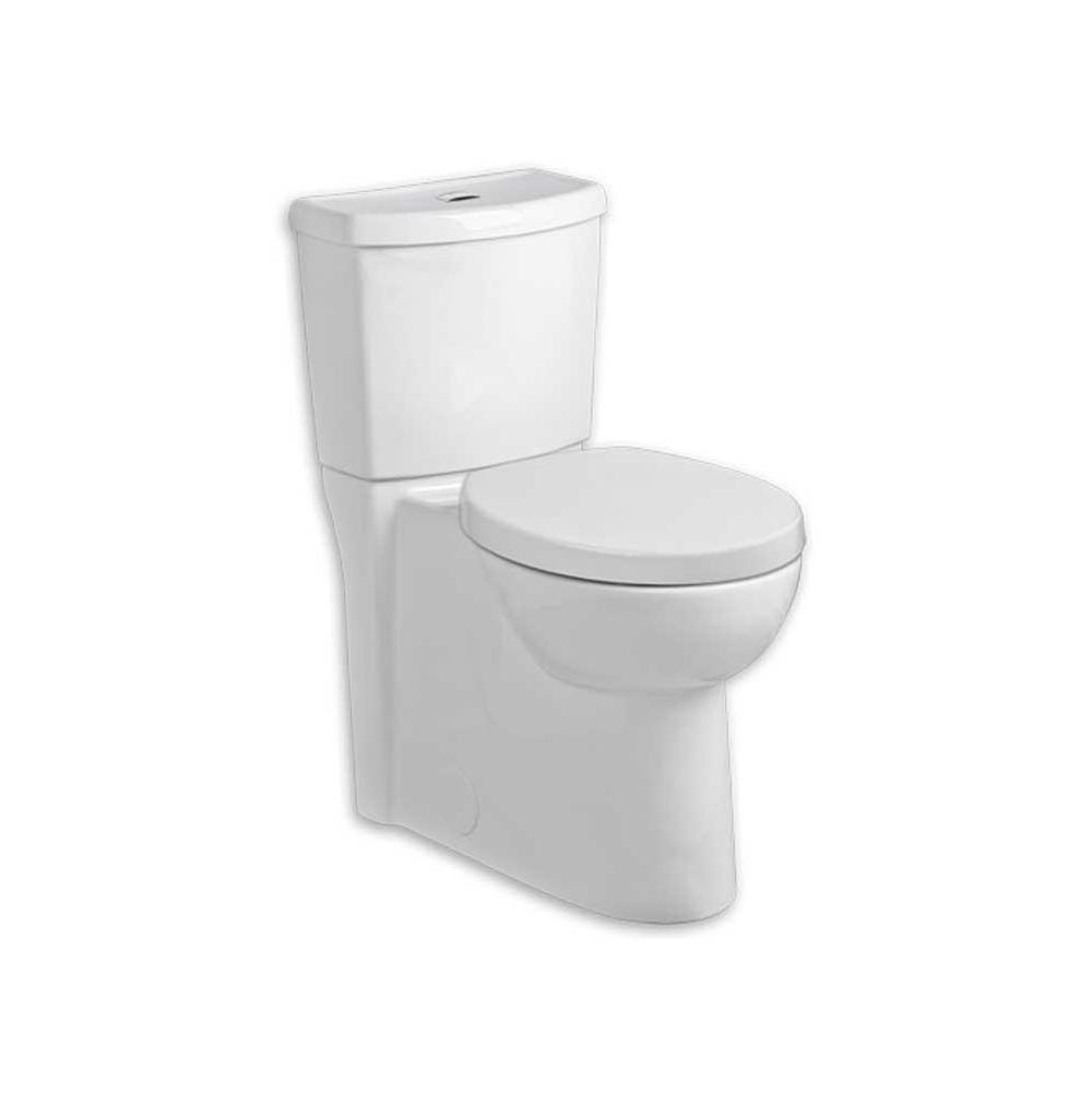 American Standard Canada Studio® Skirted Two-Piece Dual Flush 1.6 gpf/6.0 Lpf and 1.1 gpf/4.2 Lpf Chair Height Elongated Toilet With Seat