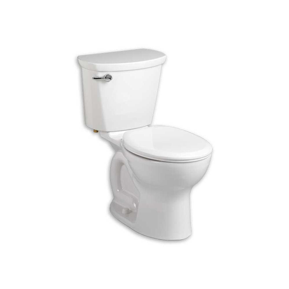 American Standard Canada Cadet® PRO Two-Piece 1.6 gpf/6.0 Lpf Chair Height Round Front Toilet Less Seat