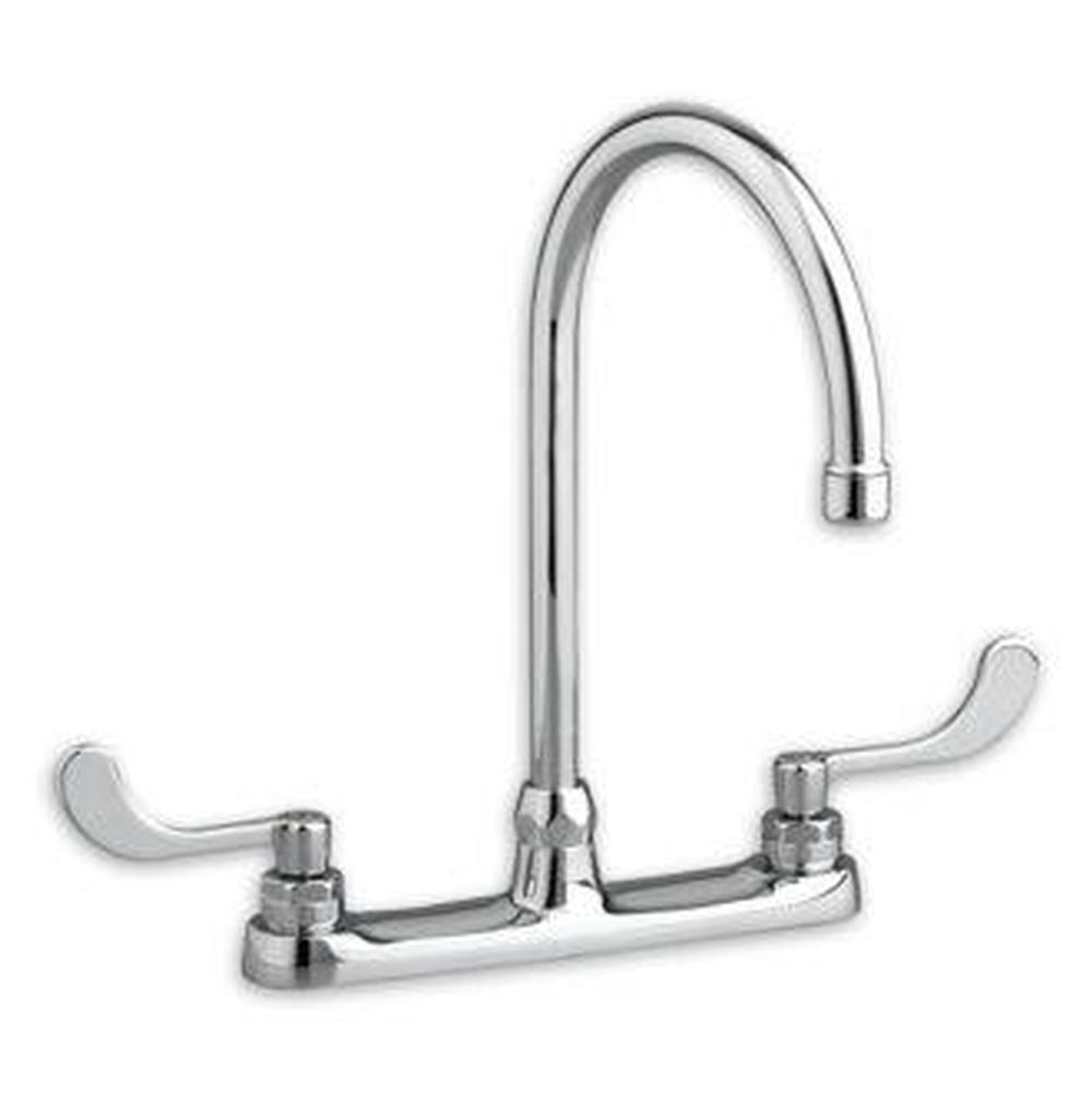 American Standard Canada Monterrey® Top Mount Kitchen Faucet With Gooseneck Spout and Wrist Blade Handles 1.5 gpm/5.7 Lpf