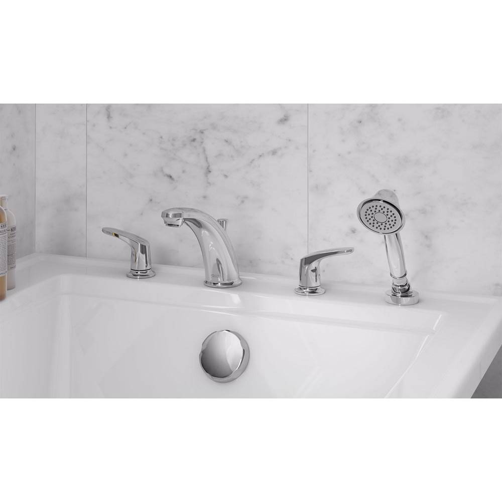 American Standard Canada Colony® PRO Bathtub Faucet Trim With Lever Handles and Personal Shower for Flash® Rough-In Valve