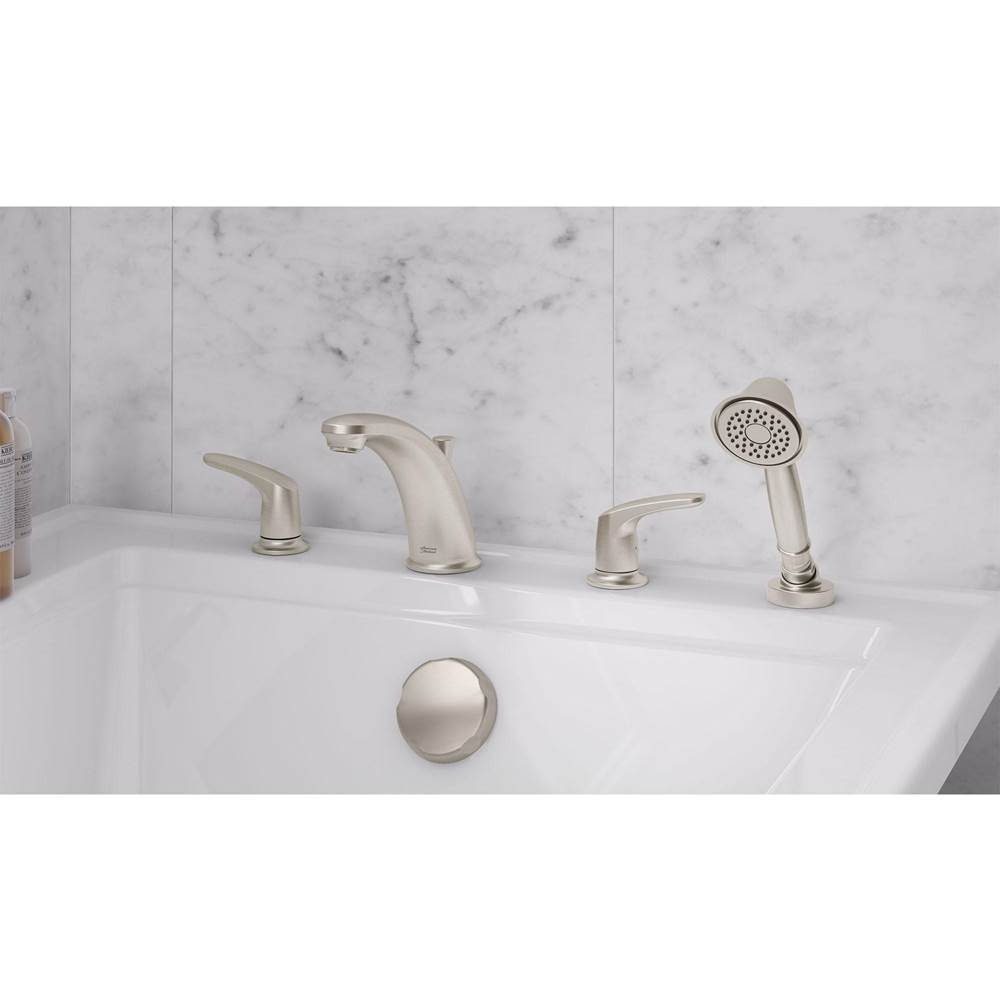 American Standard Canada Colony® PRO Bathtub Faucet Trim With Lever Handles and Personal Shower for Flash® Rough-In Valve