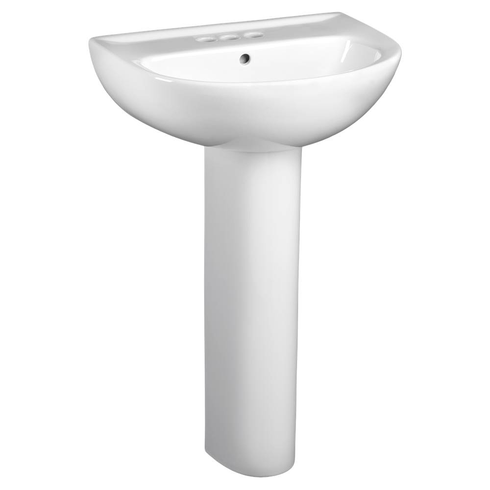 American Standard Canada 22-Inch Evolution® 4-Inch Centerset Pedestal Sink Top and Leg Combination