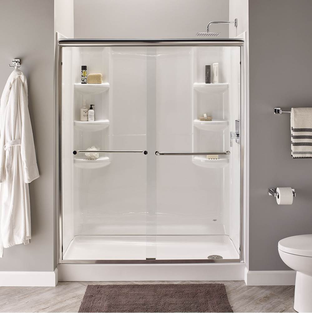 American Standard Canada Studio 60x32 inch Single Threshold Shower base with Right-hand Outlet
