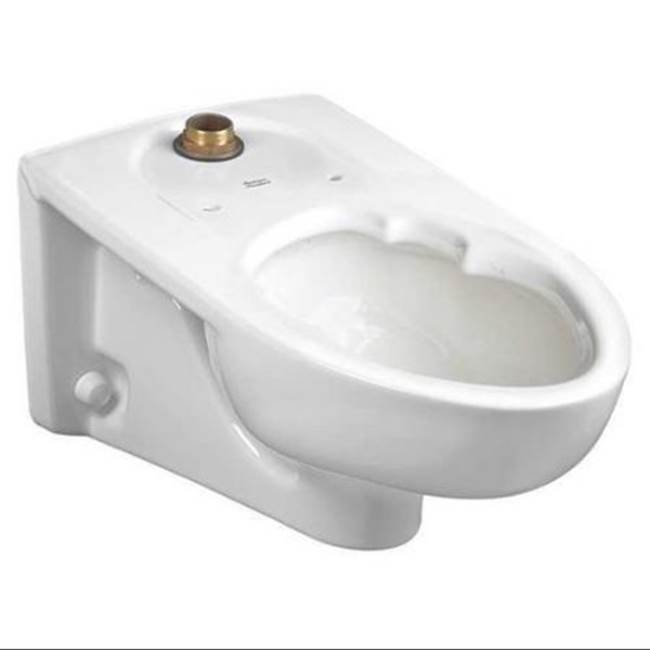 American Standard Canada Afwall® Millennium® 1.1 – 1.6 gpf (4.2 – 6.0 Lpf) Top Spud Elongated Wall-Hung EverClean® Bowl With Bedpan Lugs