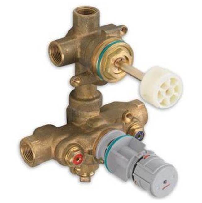 American Standard Canada 2-Hdl Thermo Rgh Valve W/3Way Div-Shared