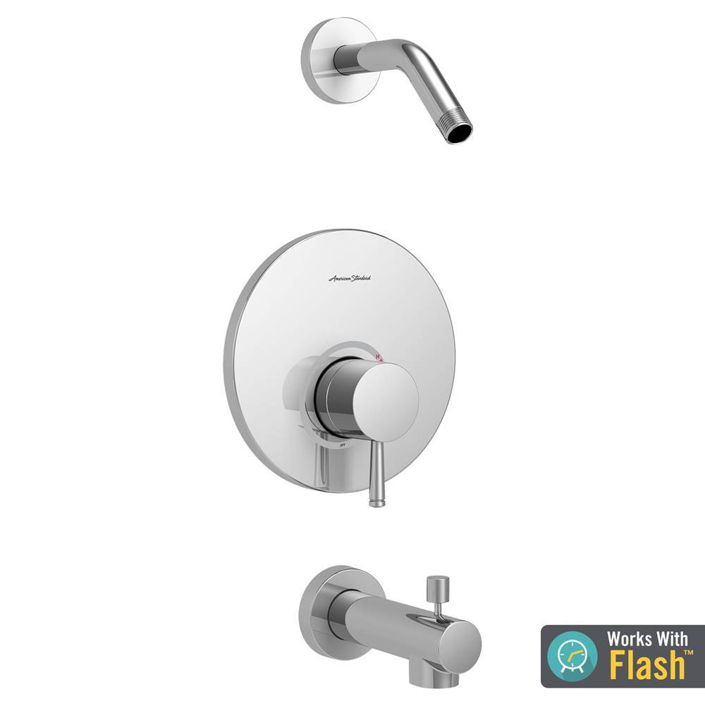 American Standard Canada Serin® Tub and Shower Trim Kit, Double Ceramic Pressure Balance Cartridge With Lever Handle