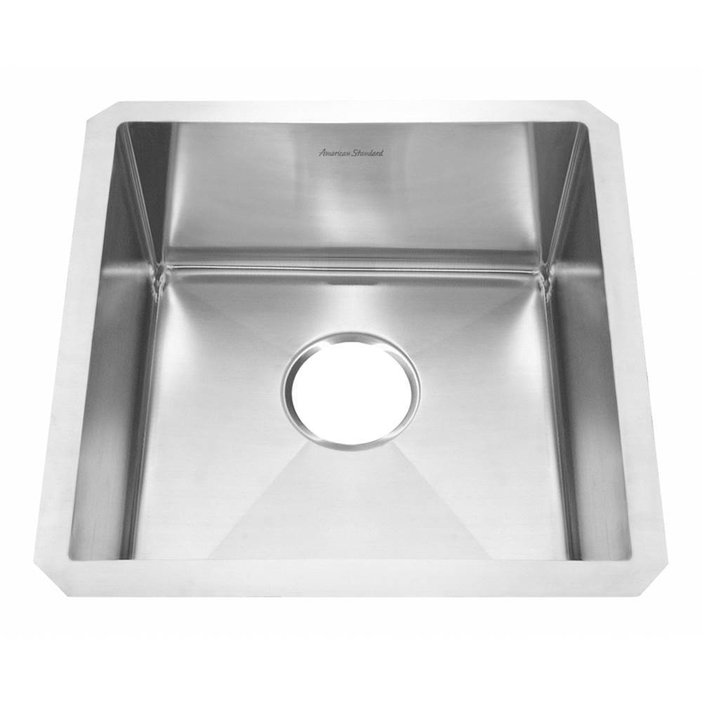 American Standard Canada Pekoe® 17 x 17-Inch Stainless Steel Undermount Single Bowl Kitchen Sink