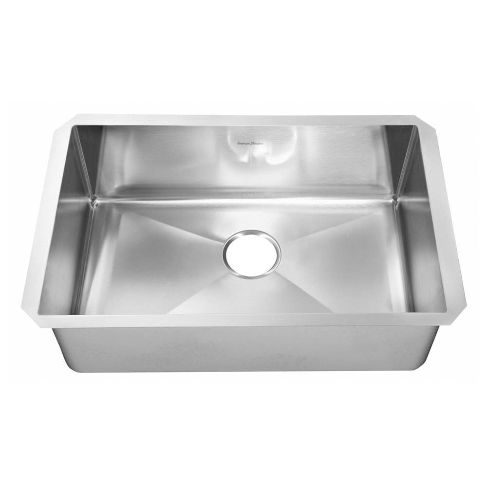 American Standard Canada Pekoe® 35 x 18-Inch Stainless Steel Undermount Single Bowl Kitchen Sink