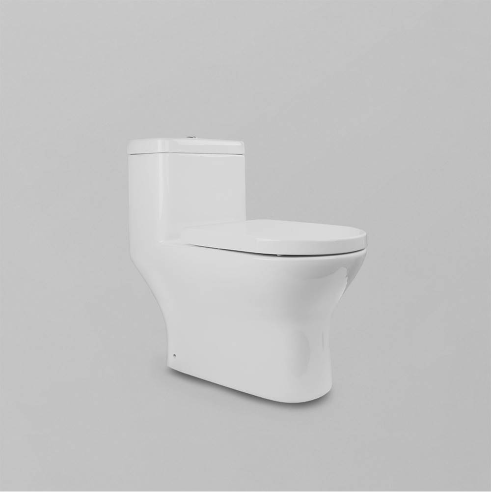 Acritec Toilet - Concealed Trap - Dual Flush EL with Soft Close Seat
