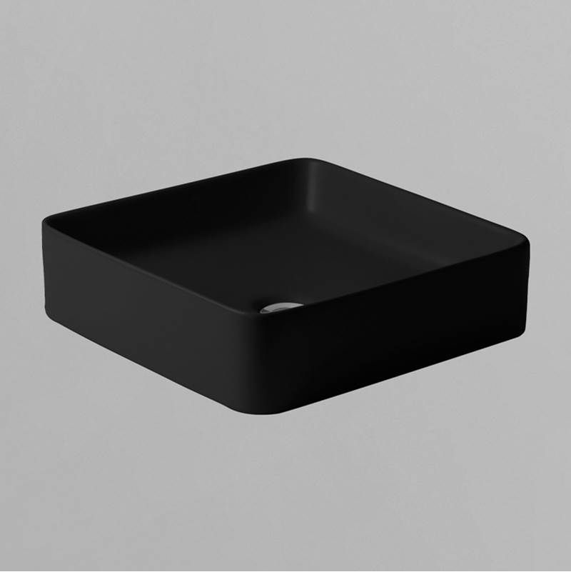Acritec Basin - Ceramic - Countertop - Black
