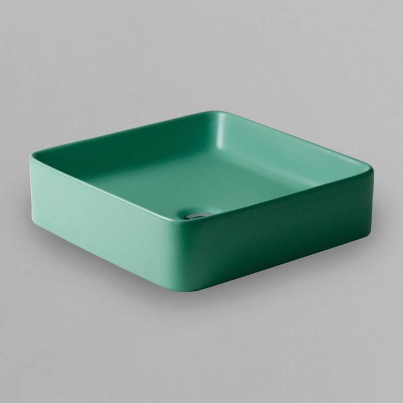 Acritec Basin - Ceramic - Countertop - Green