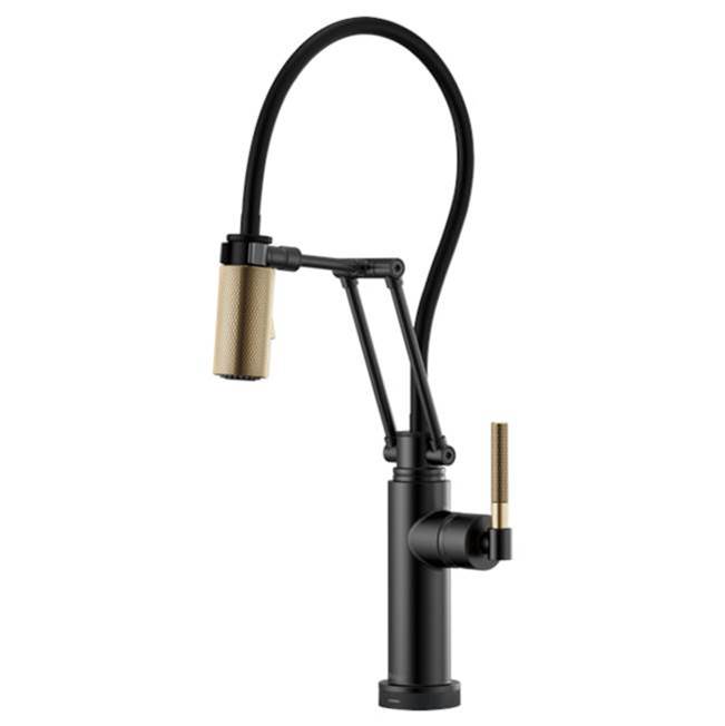 Brizo Canada Articulating With Smarttouch, Knurled Handle
