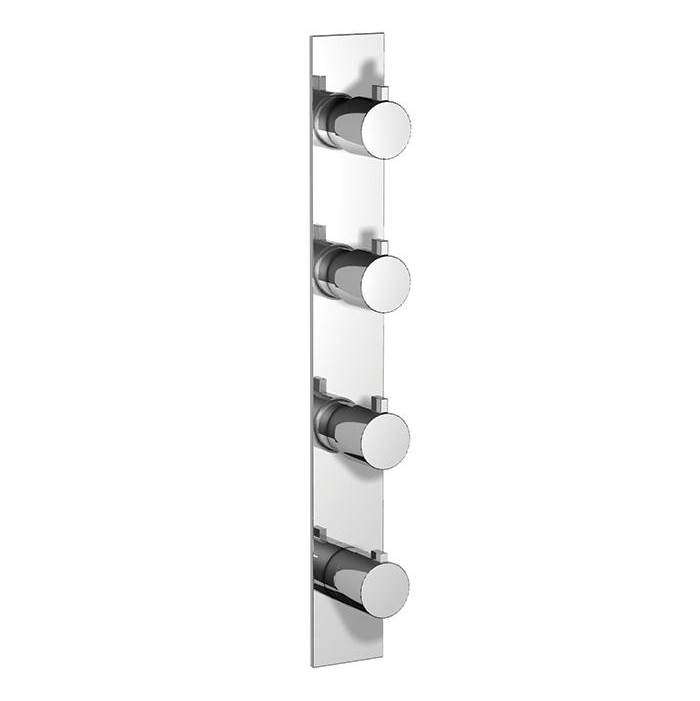 Ca'bano Thermostatic Trim With 3 Flow Controls