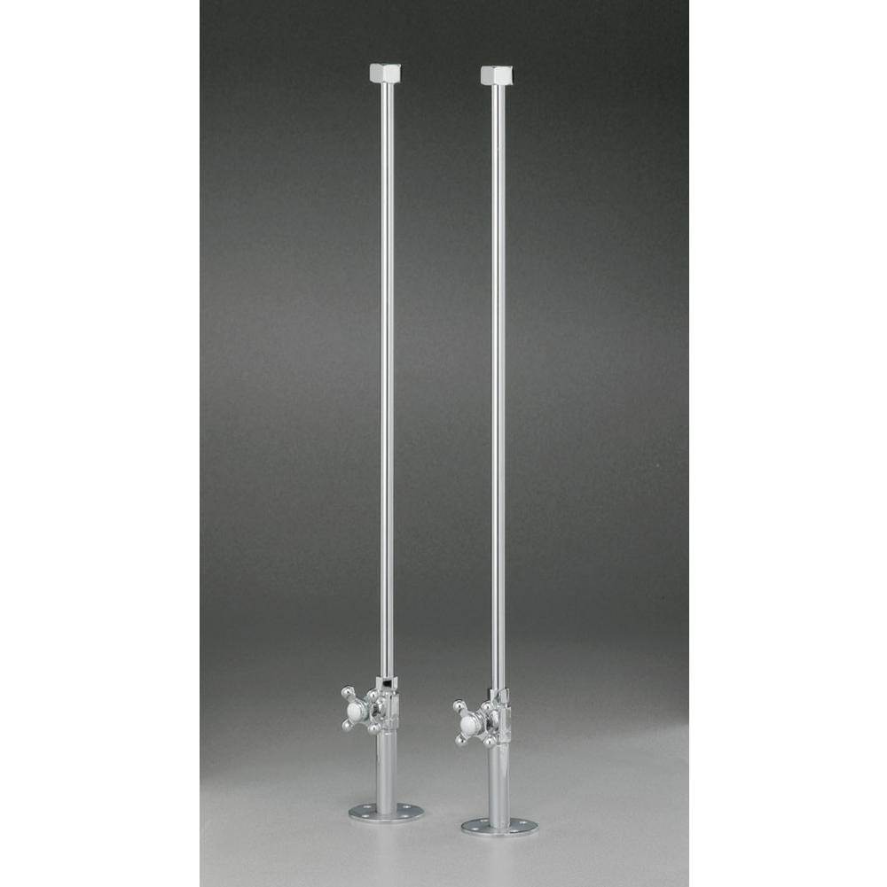 Cheviot Products Canada Water Supply Lines for Rim Mount Bathtub Fillers