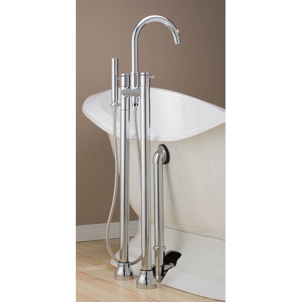 Cheviot Products Canada CONTEMPORARY Dual-Post Free-Standing Tub Filler