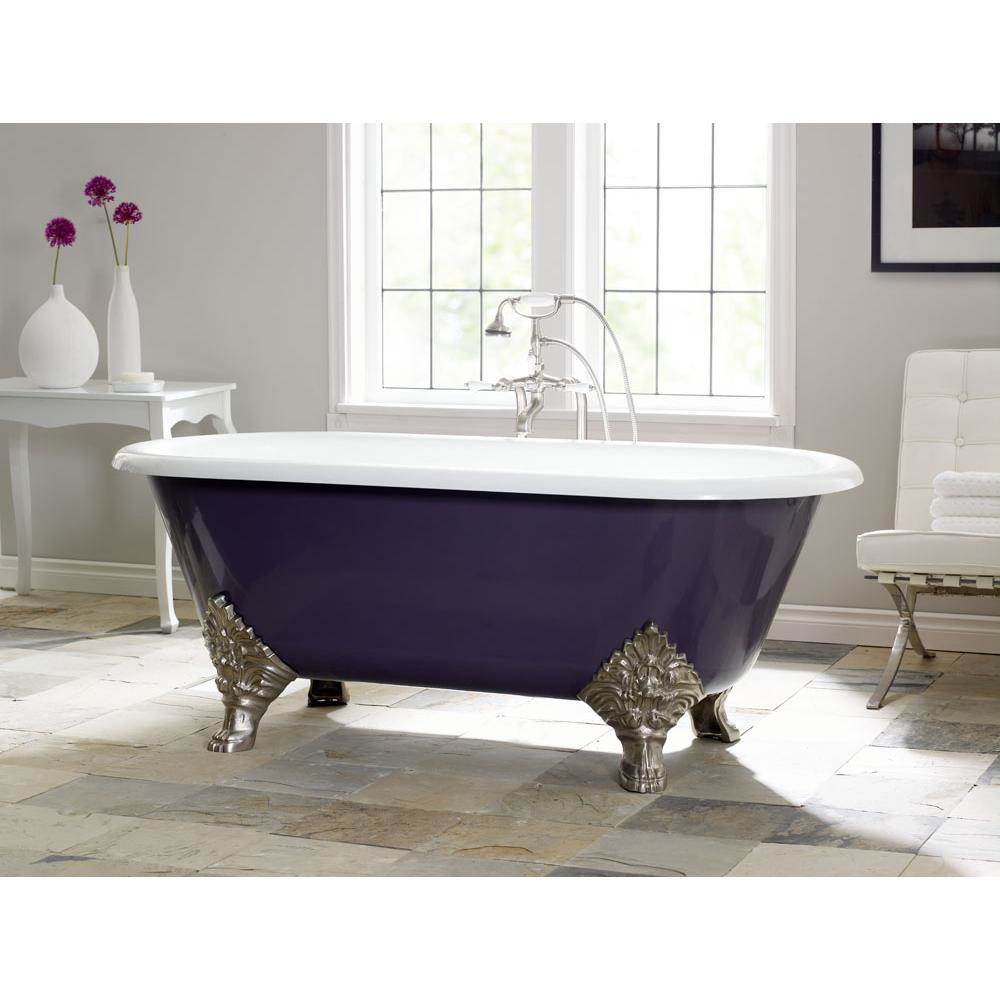 Cheviot Products Canada CARLTON Cast Iron Bathtub with Continuous Rolled Rim