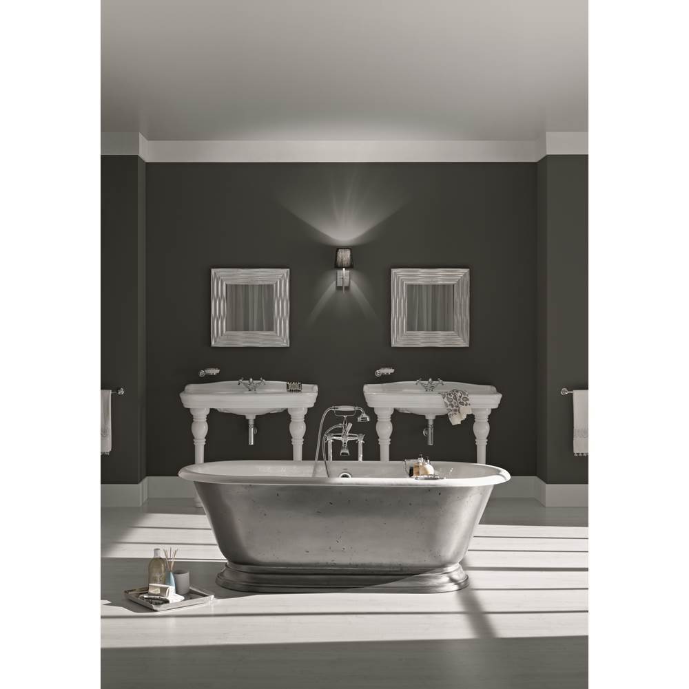 Cheviot Products Canada SANDRINGHAM Cast Iron Bathtub with Burnished Exterior