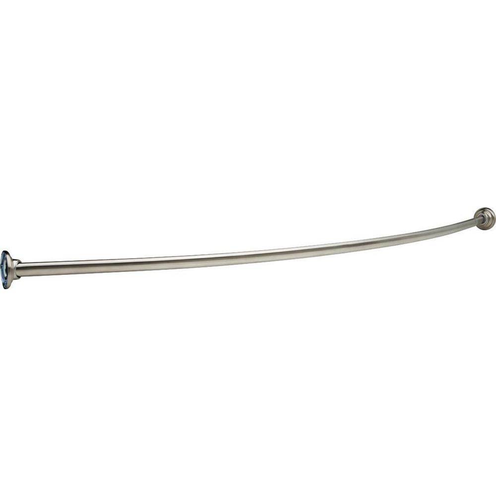 Delta Canada Other 1'' x 5' Shower Rod with Brackets (6'' Bow)
