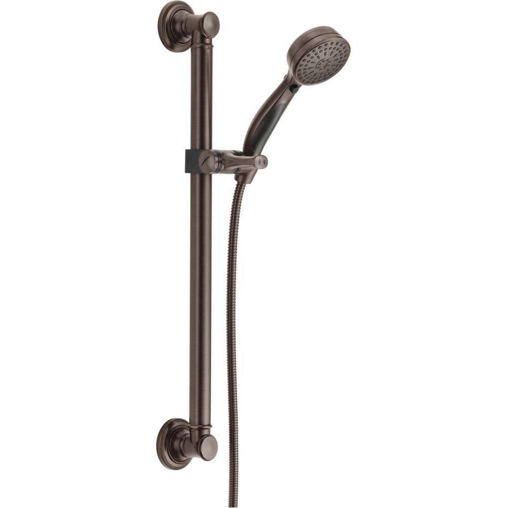Delta Canada Universal Showering Components ActivTouch® 9-Setting Hand Shower with Traditional Slide Bar / Grab Bar