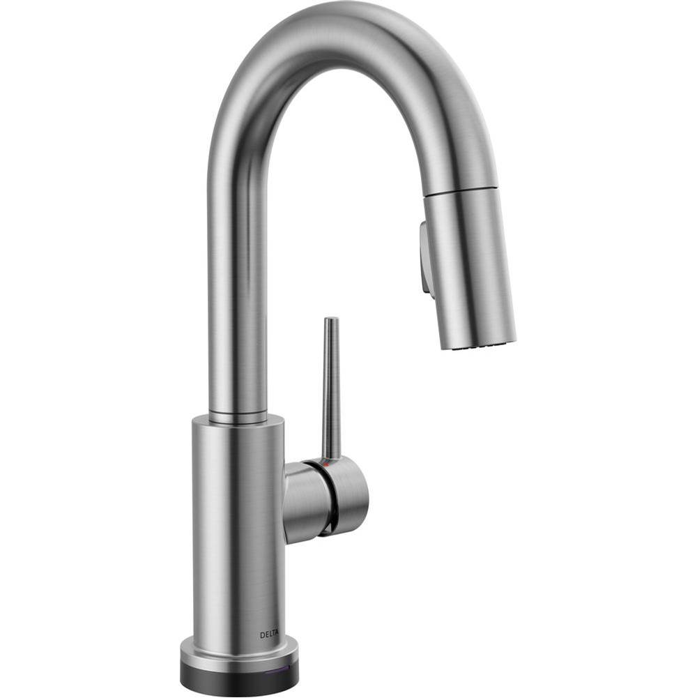 Delta Canada Trinsic® Single Handle Pull-Down Bar / Prep Faucet with Touch<sub>2</sub>O® Technology