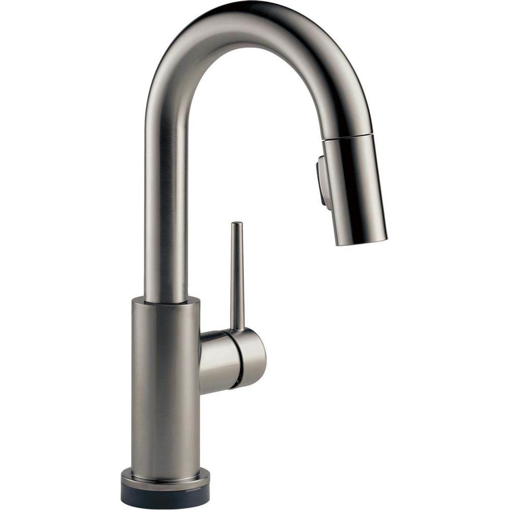Delta Canada Trinsic® Single Handle Pull-Down Bar/Prep Faucet with Touch