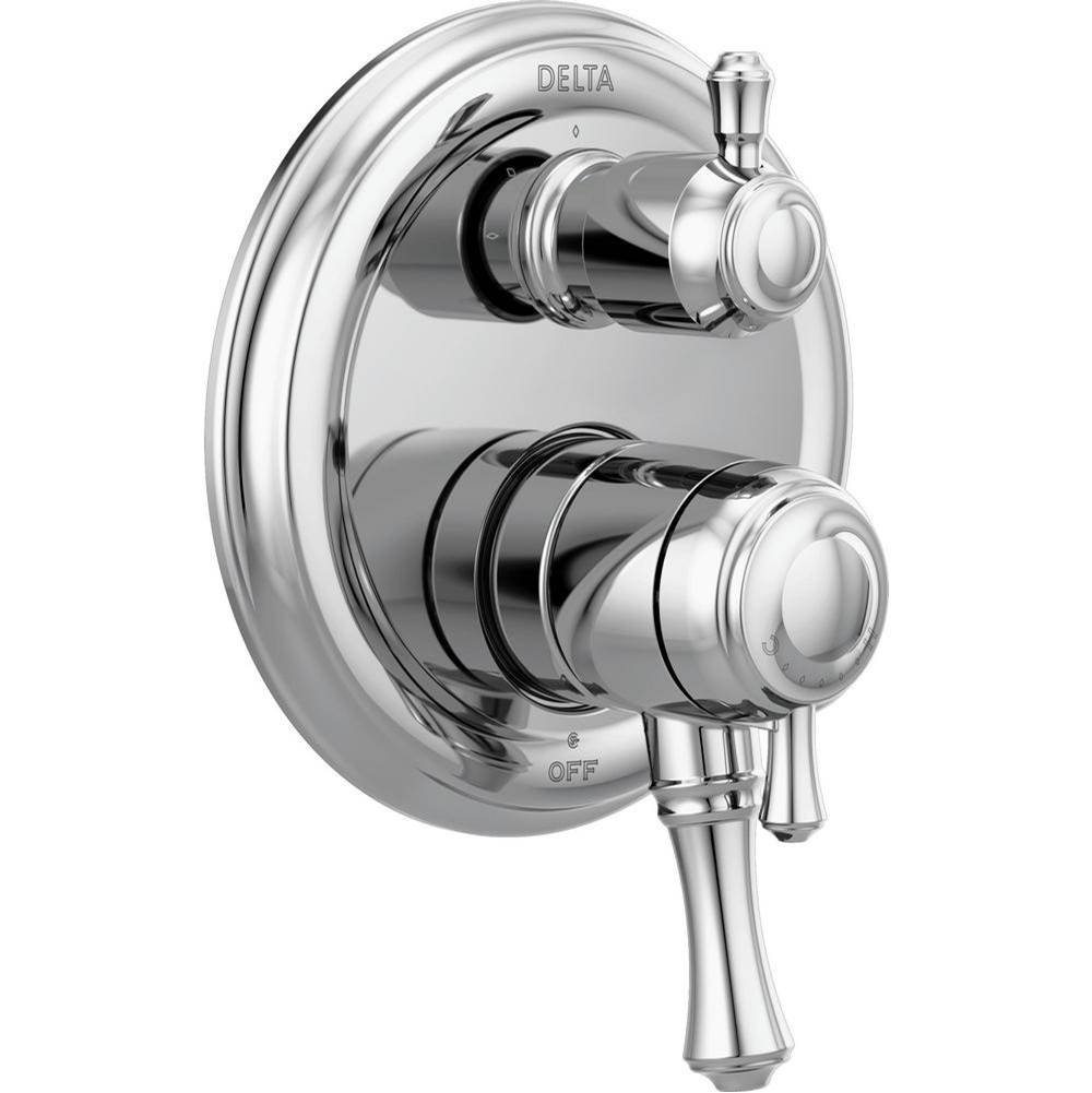 Delta Canada Cassidy™ Traditional 2-Handle Monitor® 17 Series Valve Trim with 3-Setting Integrated Diverter