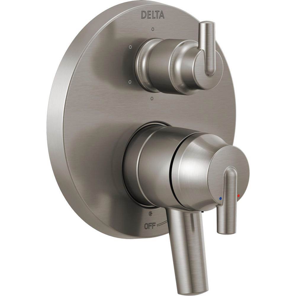 Delta Canada Trinsic® Contemporary Two Handle Monitor® 17 Series Valve Trim with 6-Setting Integrated Diverter