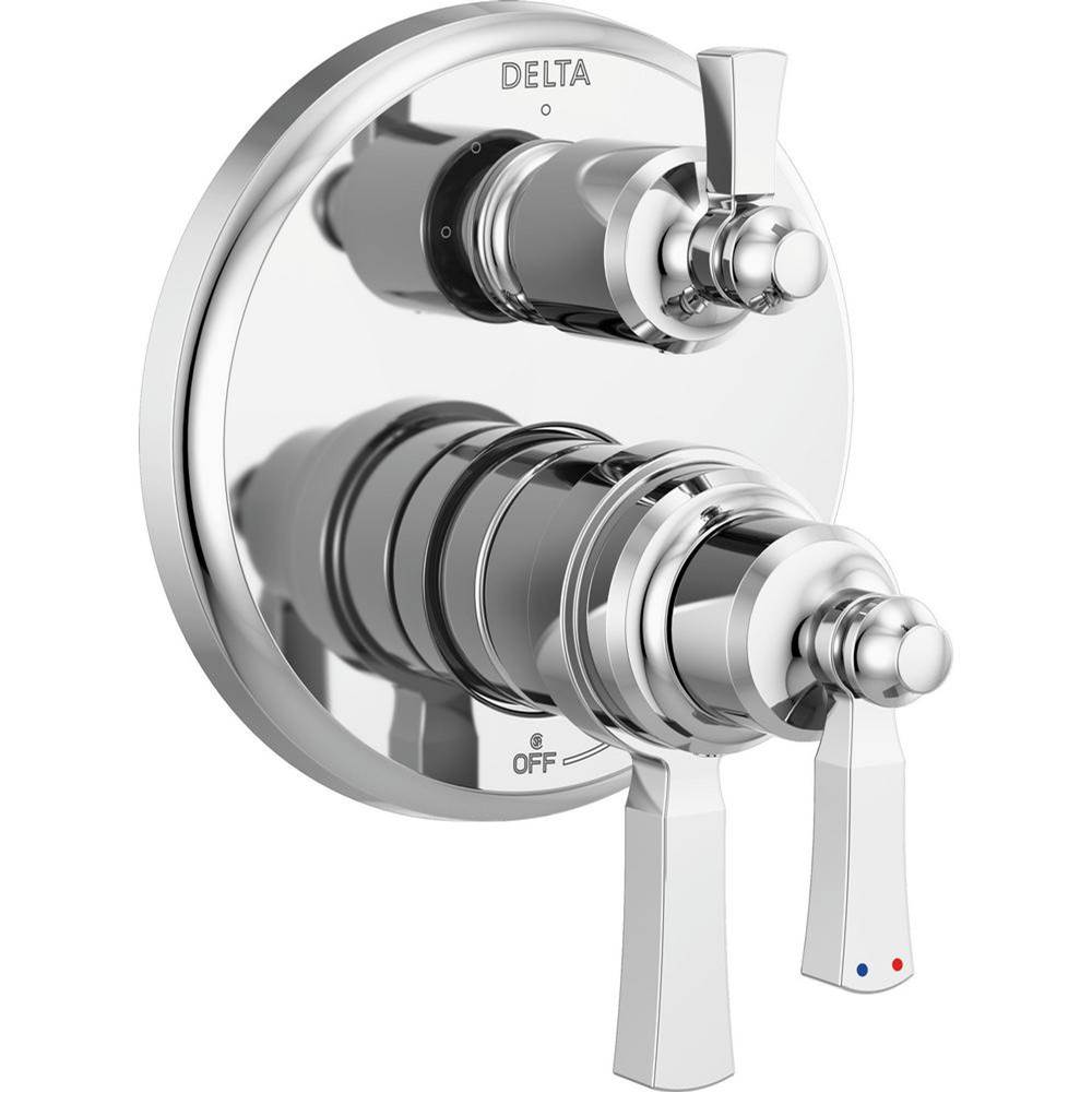 Delta Canada Dorval™ Traditional 2-Handle Monitor 17T Series Valve Trim with 3 Setting Diverter
