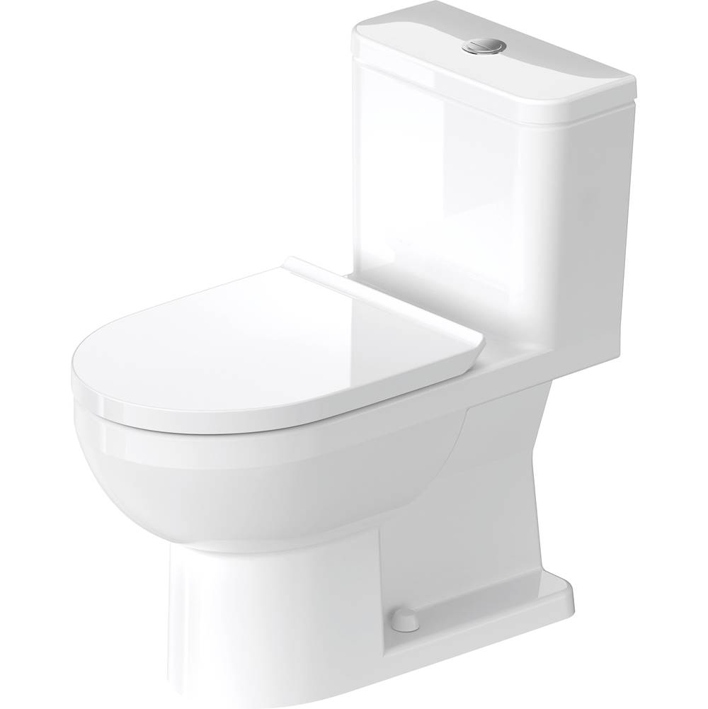 Duravit No.1 One-Piece Toilet White with HygieneGlaze, Right Hand Lever