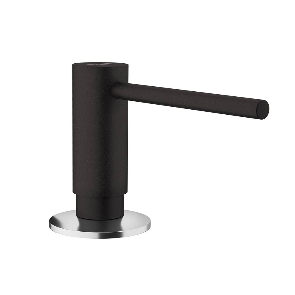 Franke Residential Canada ACT-SD-ONY Active Single Hole Top Refill Soap Dispenser in Onyx.