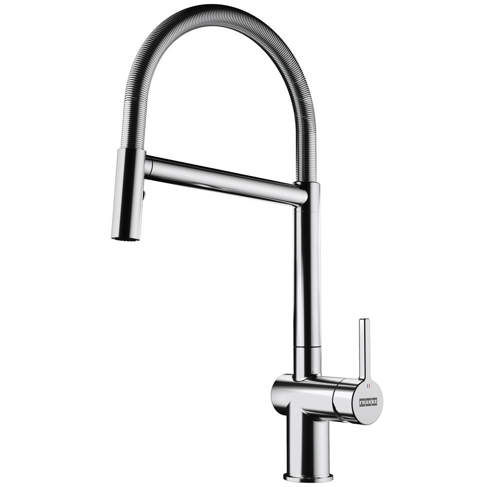 Franke Residential Canada Active 16.5-in Single Handle Semi-Pro Faucet in Chrome,  ACT-SP-CHR