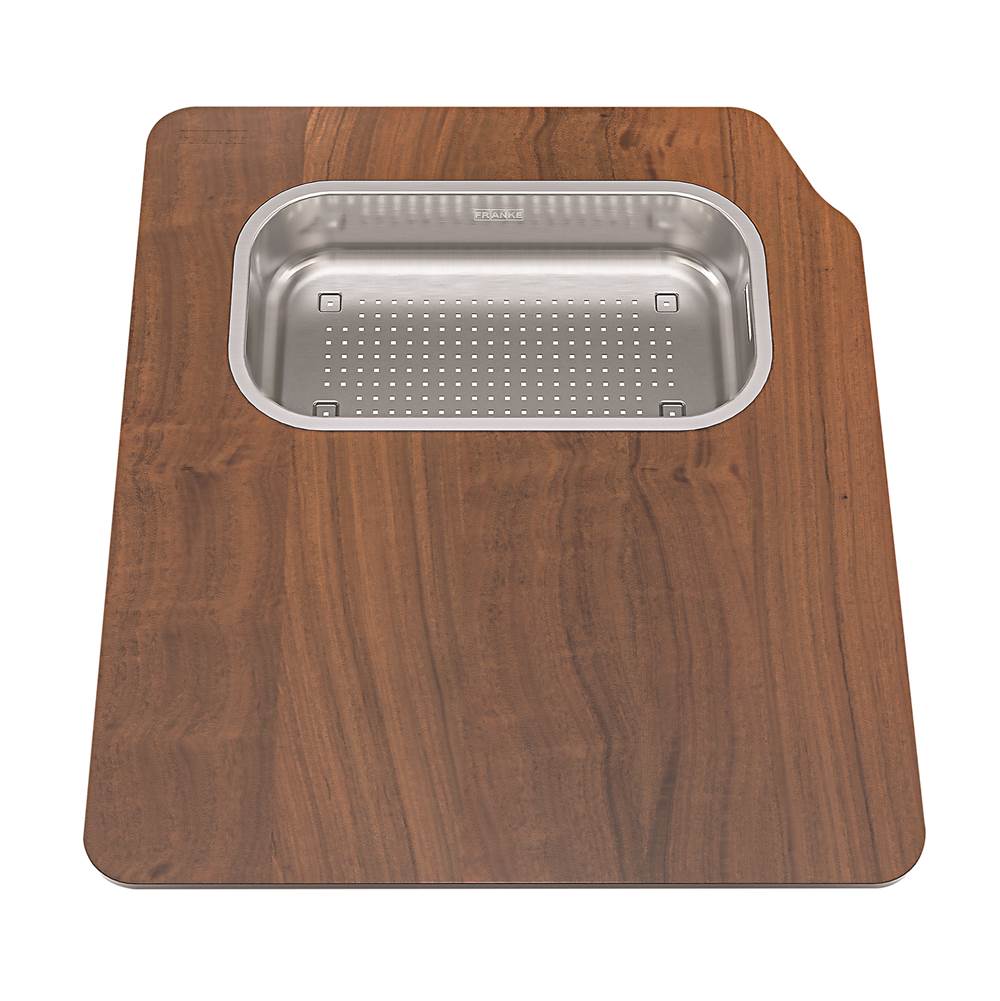 Franke Residential Canada 17.1-in. x 19.8-in. Solid Wood Cutting Board for Orca 2.0 OR2X110 Sink