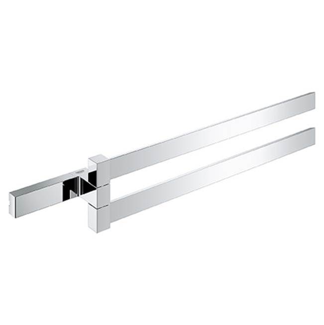 Grohe Canada Selection Cube Double Towel Bar