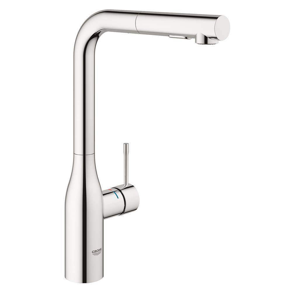 Grohe Canada Single Handle Pull Out Kitchen Faucet Dual Spray 66 L min 175 gpm