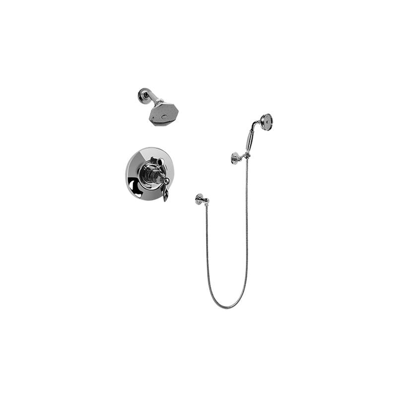 Graff Topaz Pressure Balancing Tub & Shower Set (Rough & Trim)