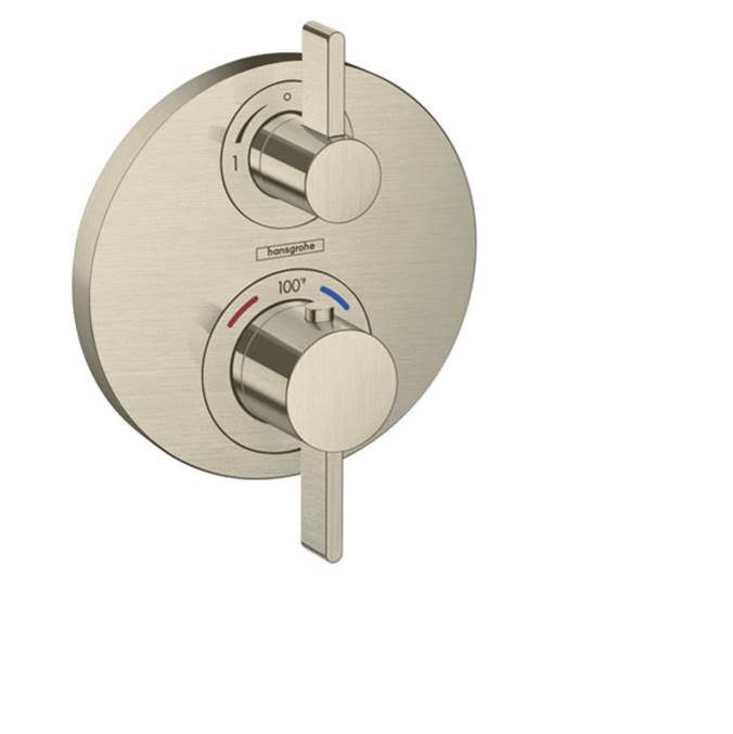 Hansgrohe Canada Round Thermostatic Trim With Volume Control And Diverter