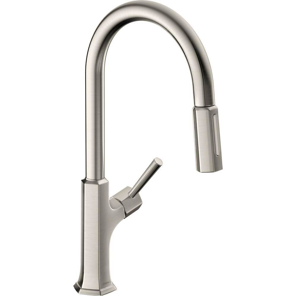Hansgrohe Canada Higharc Kitchen Faucet, 2-Spray Pull-Down, 1.75 Gpm In Steel