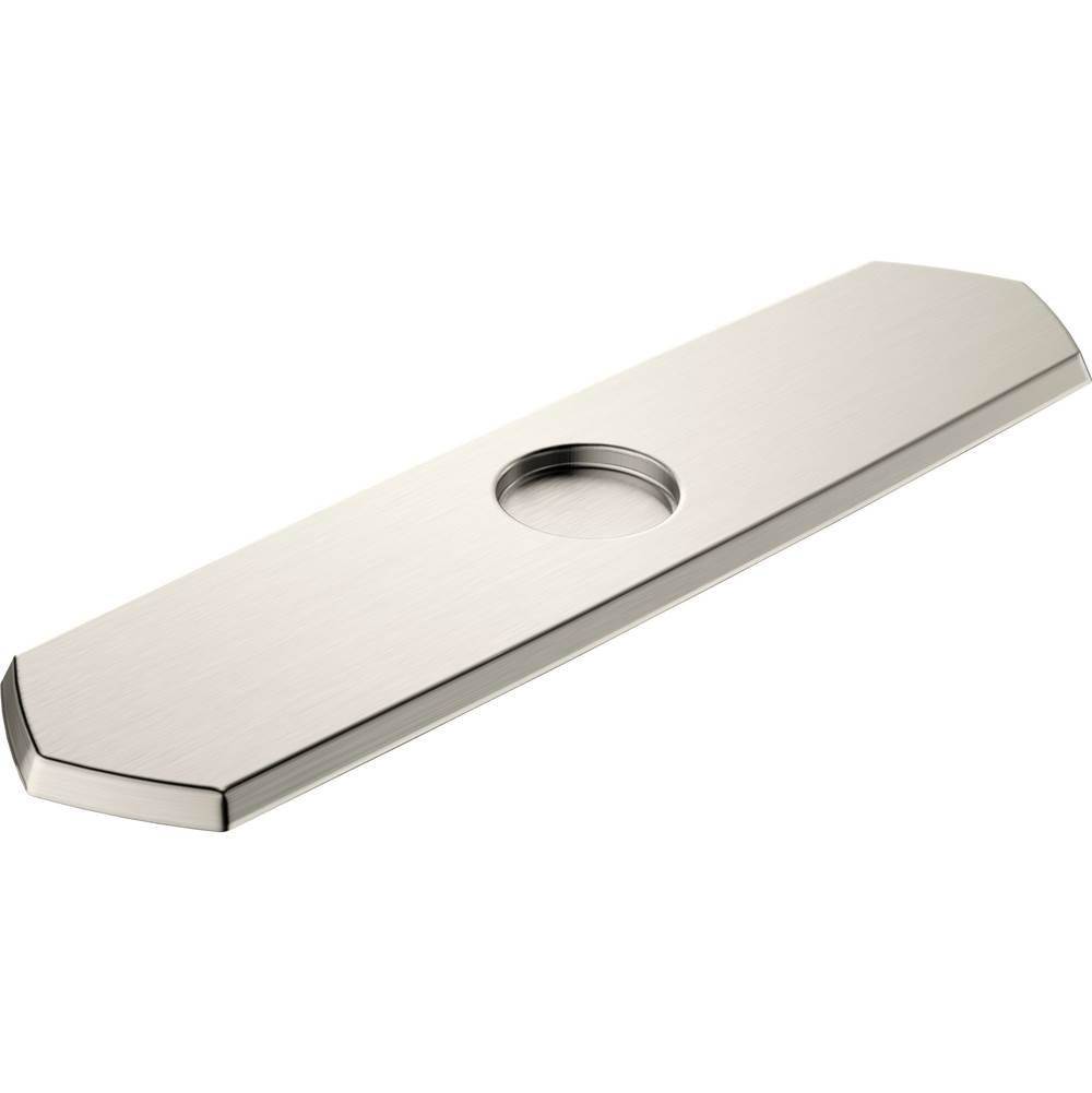 Hansgrohe Canada Base Plate For Single-Hole Kitchen Faucets, 10'' In Steel Opt