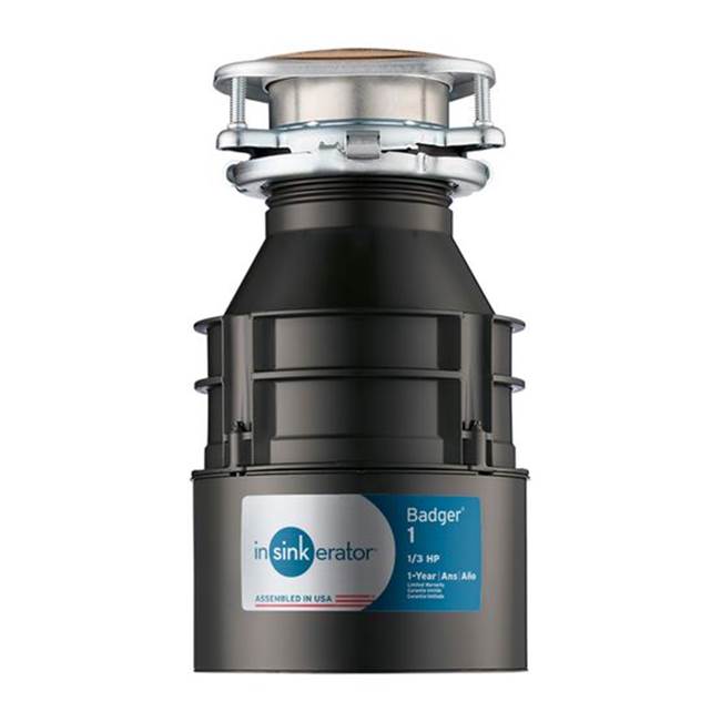 Insinkerator Canada Badger 1 - 1/3 HP Food Waste Disposer - Continuous Feed 79029B-ISE
