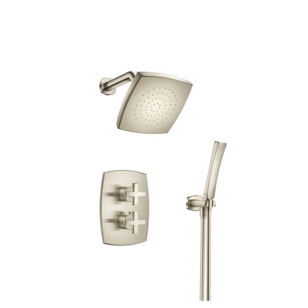 Isenberg Two Output Shower Set With Shower Head And Hand Held