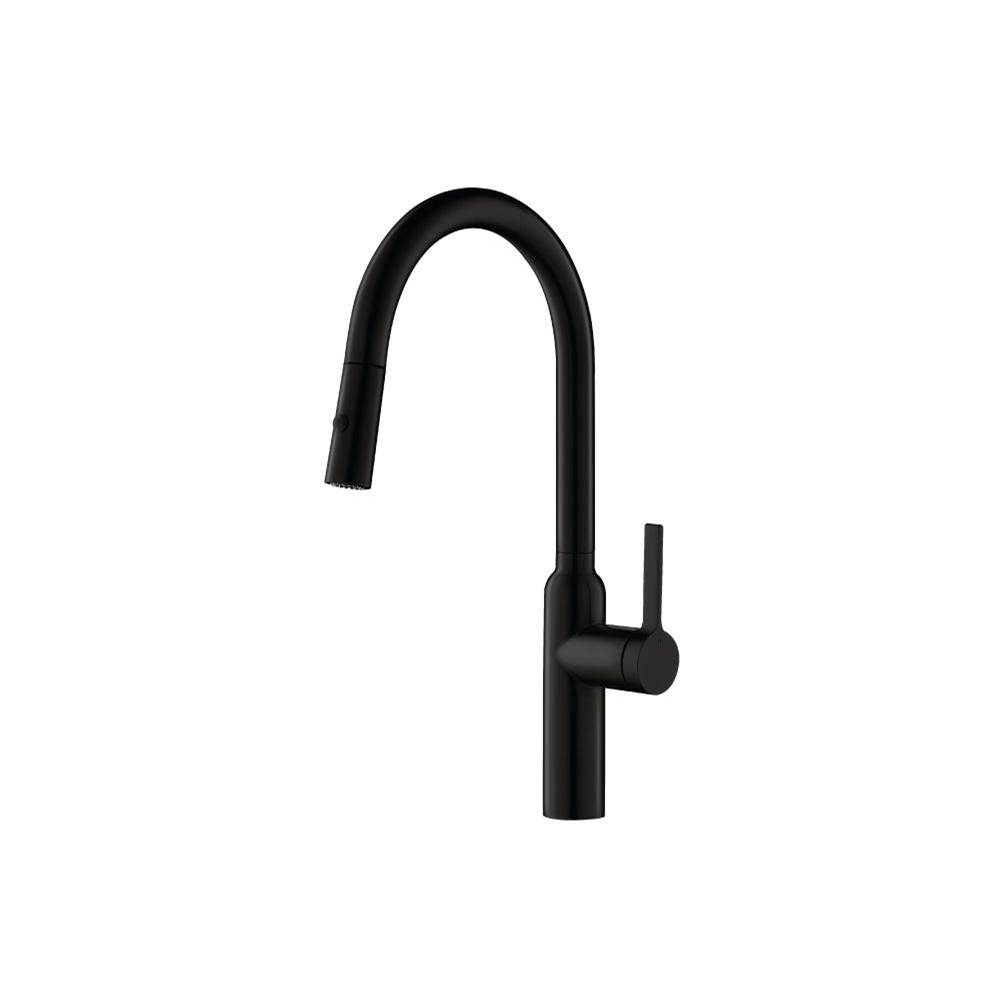 Isenberg Ziel - Dual Spray Stainless Steel Kitchen Faucet With Pull Out