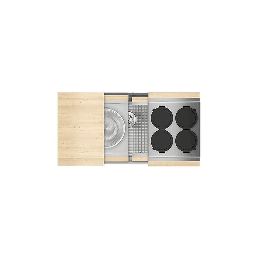 Home Refinements by Julien Smartstation Sink Reveal Undermount, No Acc., Single 30X17X10