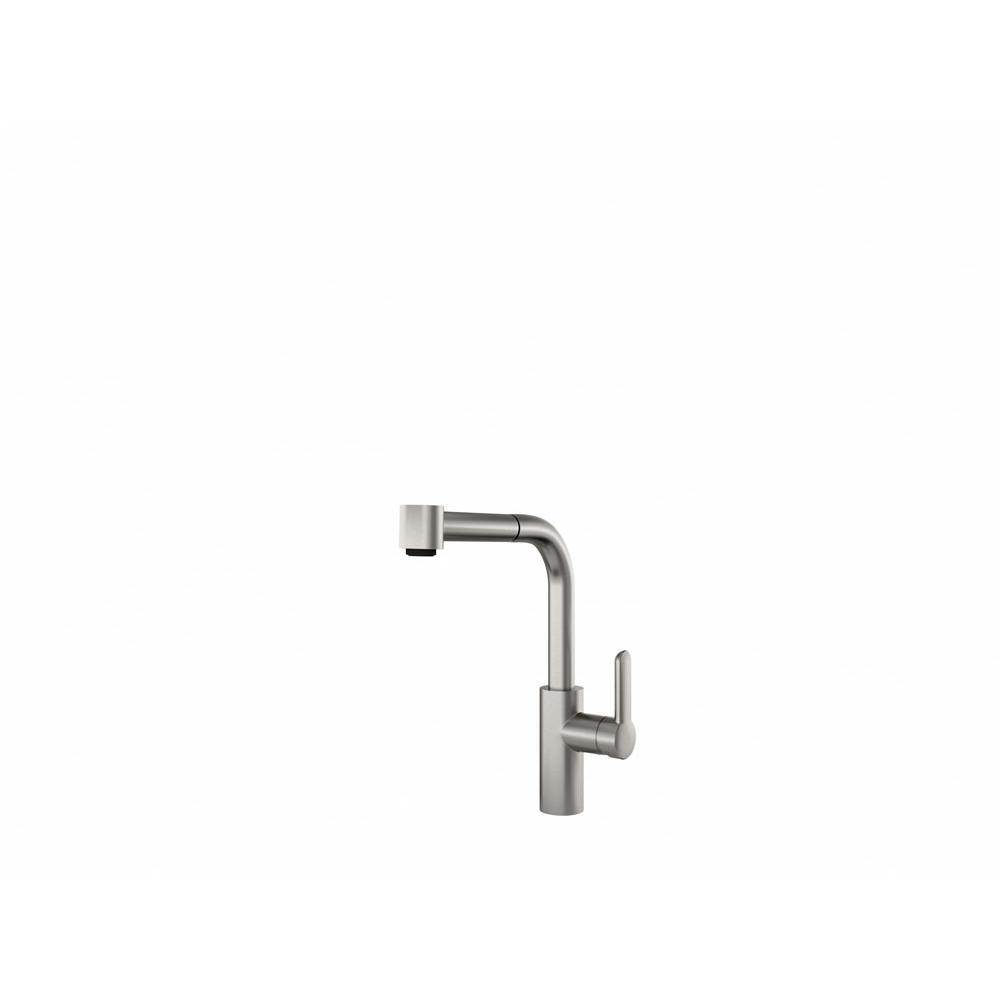 Home Refinements by Julien Pull-out faucet Pure, brushed platinum