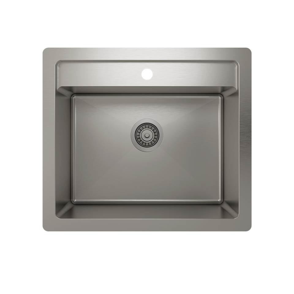 Prochef by Julien ProInox H75 collection dualmount utility sink