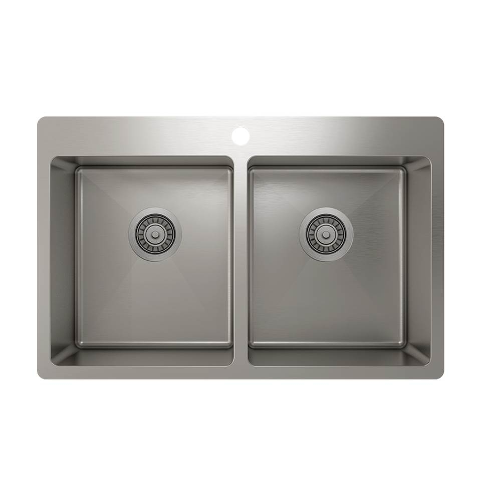 Pro Chef - Drop In Double Bowl Sinks